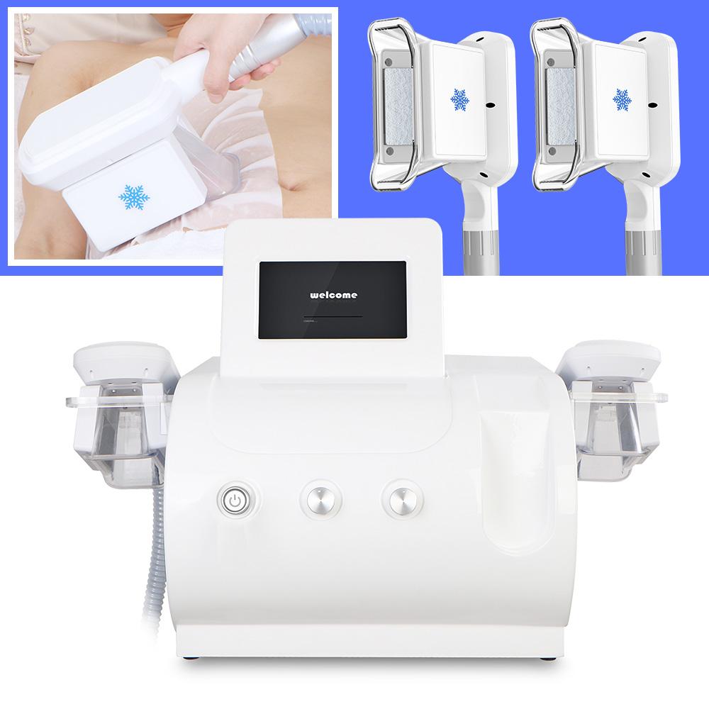 Double Handles Cooling System Fat Frozen Hubnutí Odstranění celulitidy Zařízení na hubnutí