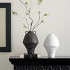 Ceramic Vase Graffiti Pattern Vintage Flower Ware Floral Arrangement Accessories Flower Vase Terrarium Home Decoration