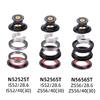 Universal Bike Headsets Aluminum Sealing Bearing Straight Tapered Fork Bearing Headsets Internal Cable Managements