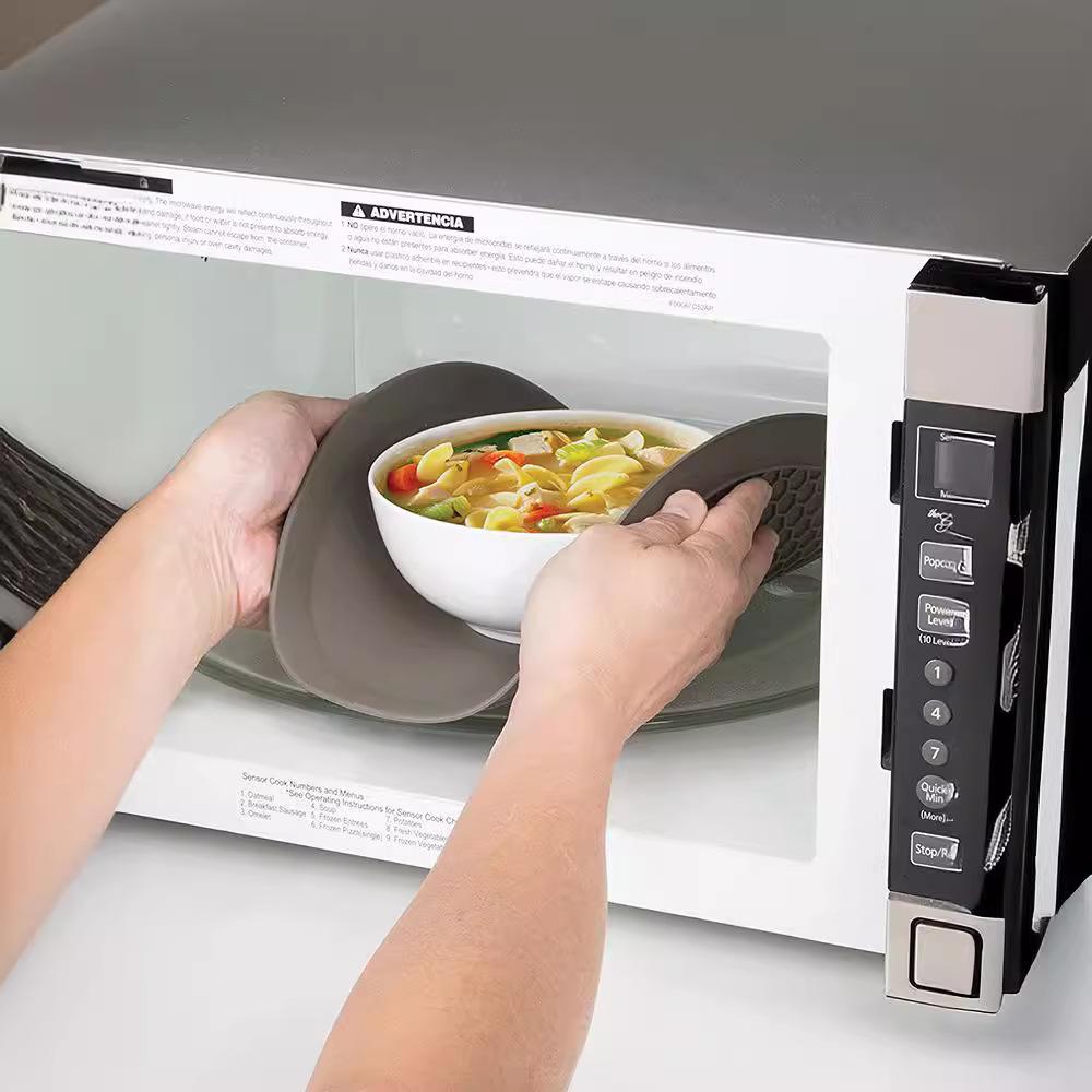 Silicone Heat Resistant Table Mat Round Placemat Non Slip Kitchen Trivet for Hot Pots Cups Dishes Drying Rack