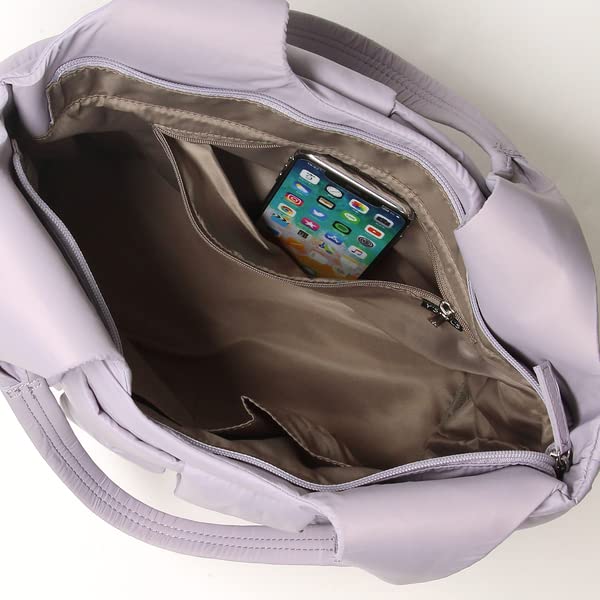 Tote Bag Bonded Mesh Tote Light Green [Isaac] Women's (82)