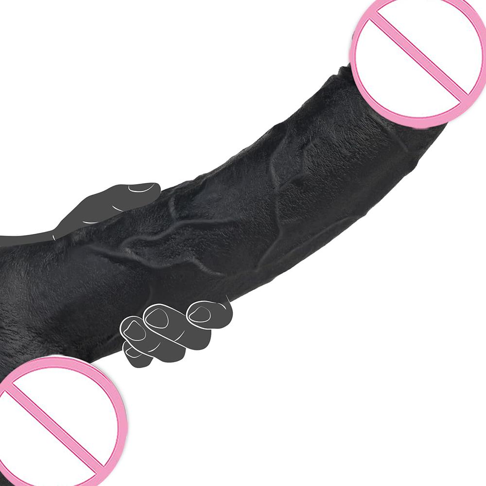 Riesiger Dildo Sexspielzeug Silikon Große Dildos mit Saugnapf Realistischer Riesenpenis G-Punkt Anal Stimulator Sexspielzeug für Erwachsene für Frauen