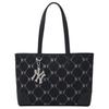 New MLB Polyester Tote Student Backpack, Handbag, Shoulder Bag Regular Unisex Black 3AORL014N-50BKS