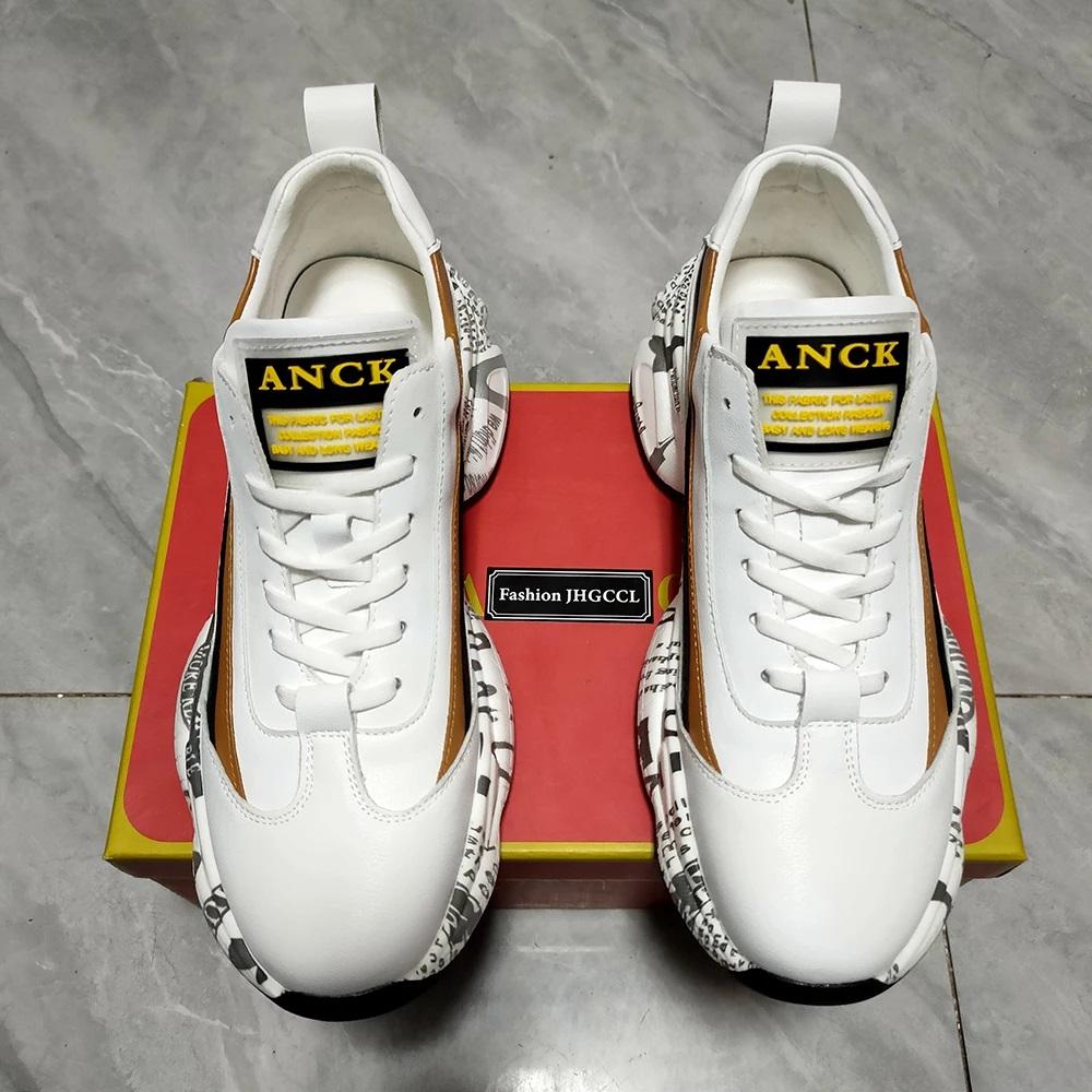 Fashion New Asual Men Boots Male Thick Sole Shoes High Quality Youth Boy Gym Teenagers Zapatillas Hombre B7