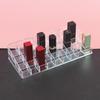 Multi-Grid Transparent Lipstick Holder Storage Display for Beauty Cosmetics