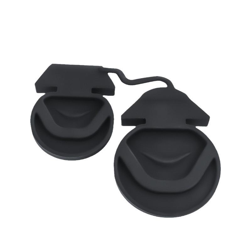 Vanntett ladeportdeksel for Tesla Model 3/Y Tilbehør 21-24 Silikonladerpluggbeskytter Regntett pute