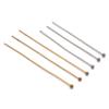 Gold-Plated 304 Stainless Steel T-Pins, 0.7mm, Various Sizes, Handcrafted DIY Jewelry Materials