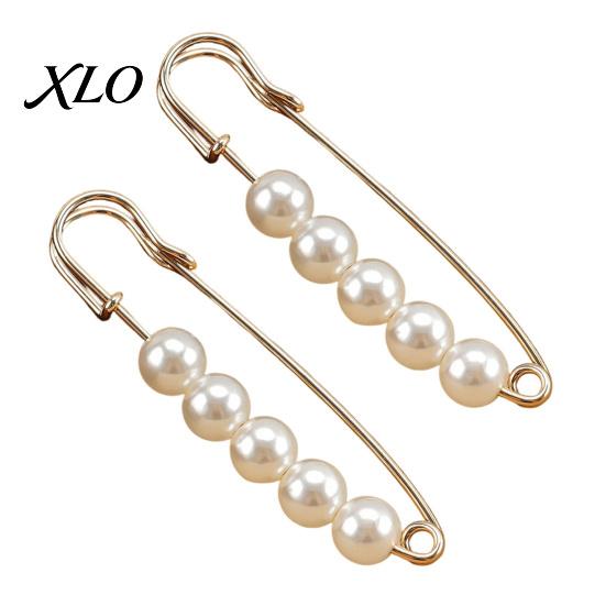 Removable Waist Tightener 2Pcs Faux Pearl for Pants, Reusable Cincher Pin Fashion Accessories Loose Jeans, No Sewing Waistband Skirts Skirt