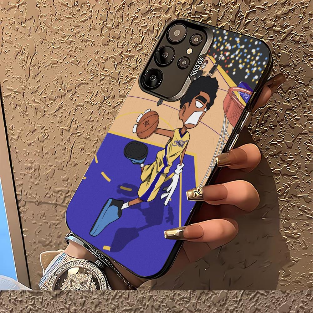 Basketball Exquisite Light Luxury Phone Case PhoneCase for Samsung Galaxy S26 S25 S24 S23 S22 S21 FE Ultra Plus Dropresistant