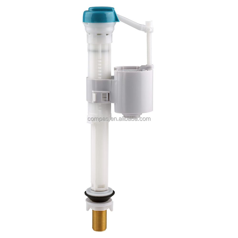 NUCA Factory Direct Supply White UPC Adjustable Fill Valve Water Cistern Toilet Valves Tank Parts Flush Mechanism Repair Kit