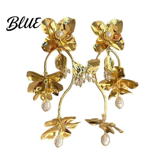 Daily Outfit Accessories 1 Pair Women Drop Earrings Retro Style