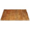 Vidaxl Blat Stołu Z Naturalną Krawędzią, 110X80X2,5 Cm, Drewno Mango