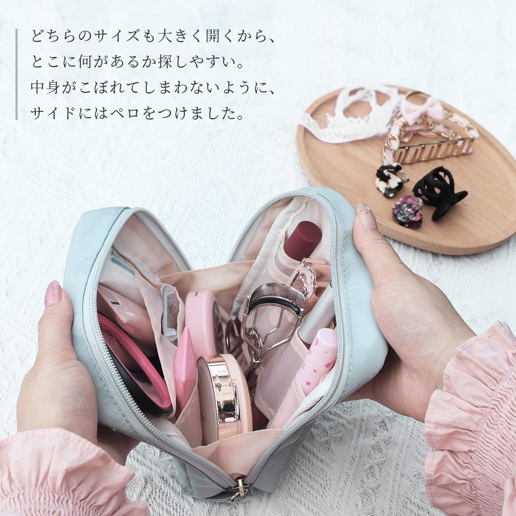 peipai Makeup Mesh Cosmetic Small Item Storage Pouch for Stands Gift Pouch, Pouch, Women, Upright, Vertical, Organized, Freestanding, Stylish, Makeup,