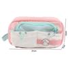 Large Capacity Cute Pencil Pouch Multi-layer Gel Pen Organizer Simple Student Pencil Case  Girl