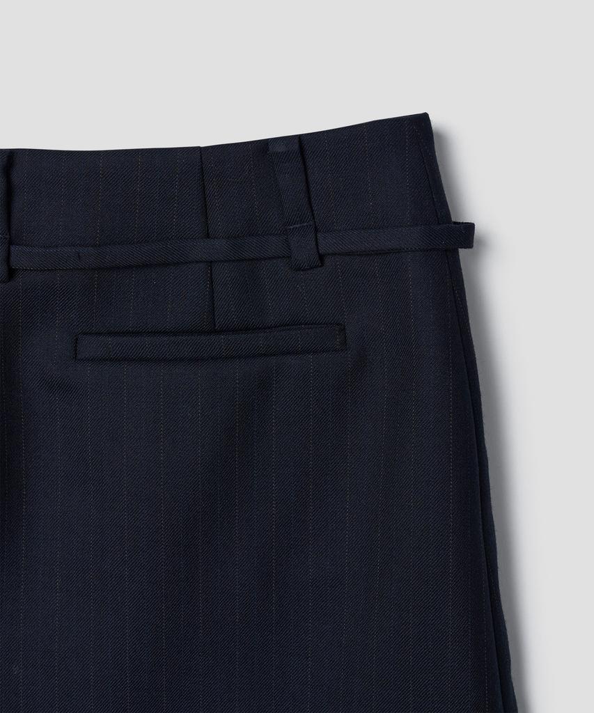 Tudment Mini Wrap Skirt Navy