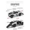1/24 Tesla Cybertruck SUV Off Road Alloy Diecast Metal Model Boutique Decorations Trendy Toys Ornaments Holiday Gift for Boyfriend Boy