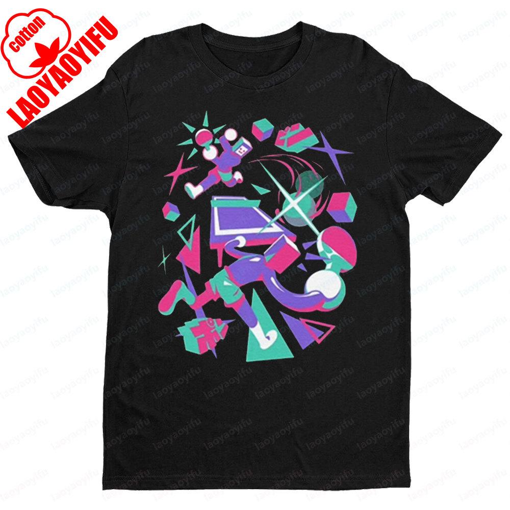 Vintage Table Tennis Graphic Gaming T Shirt Retro Unisex Cotton Tee Y2K Harajuku Style Men Women Fashion Summer Crewneck Tops