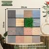 Waterproof WPC Balcony & Garden Flooring - Easy Snap-On, Anti-Corrosion, Ideal for Outdoors & Indoors.