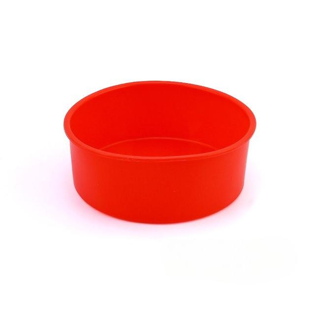 4/6/8/10 Inch Round Rectangle Silicone Mould Baking Pan Pastry Muffin Cake Mold Baking Accessories Silicone Molds