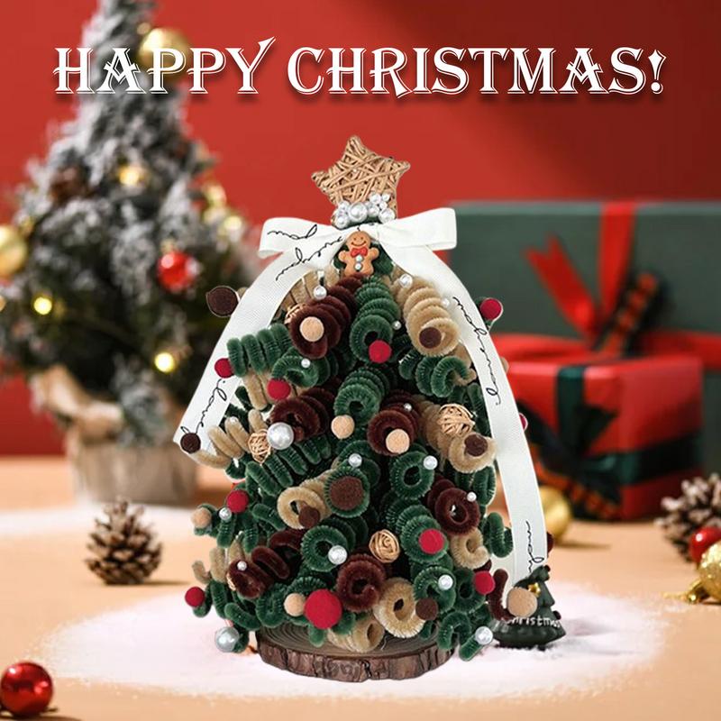 Tabletop Christmas Decor Handmade Decoration With Strong String Loop Holiday Gift Crafts For Friends Lovers Holidays Birthday