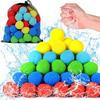 Water Reusable Balls Reusable Water Balloons For Pool Parties Quick-Fill Splash Balls For Kids Absorbent Outdoor For Summer
