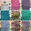 3mm Faceted Crystal Tourmaline Garnet Round Beads for DIY Jewelry
