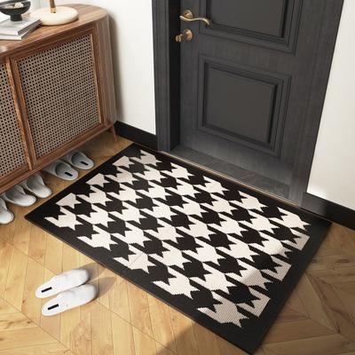 New Entry Mat Household Doorway Mat Dust Resistant Door Mat Simple Absorbent Non-slip Carpet