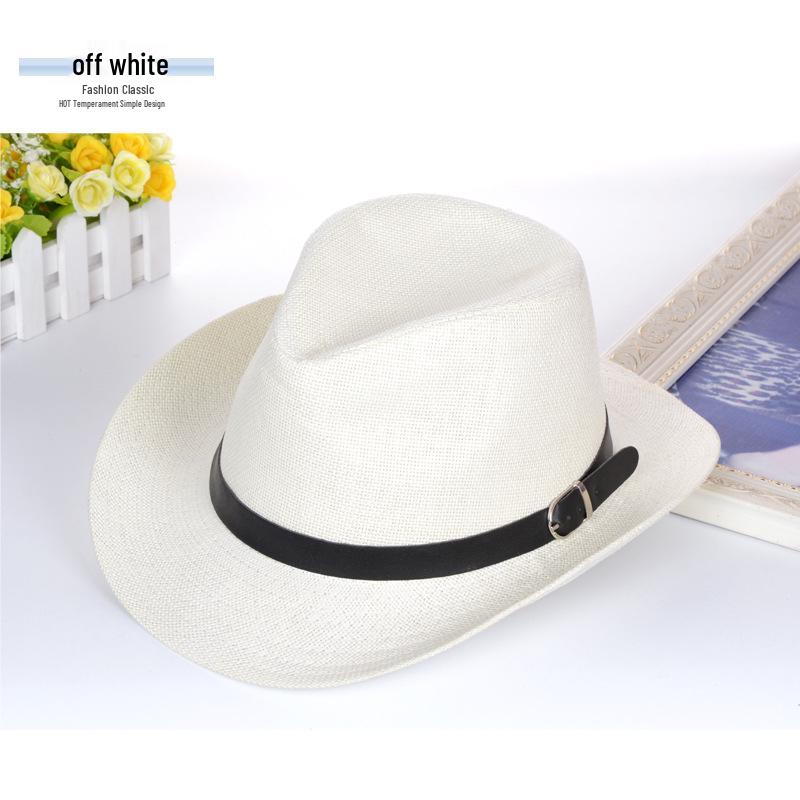 Unisex Summer Straw Sun Hat - Fedora, Beach, Cowboy Styles for Outdoor