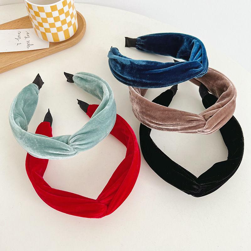 Velvet Fashion Headband Hair Tie Accessories