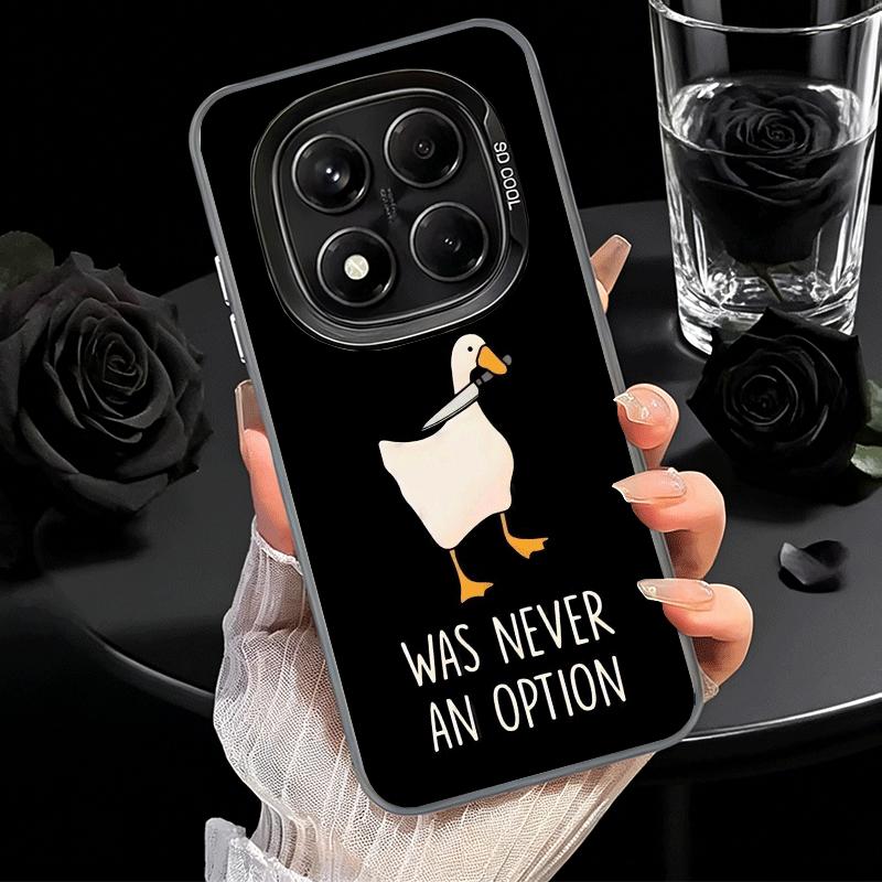 Funny Cartoon Goose Game Shockproof Phone Case for Xiaomi Redmi Note 15 14 13 12 Pro Plus 11 11S 11T 5G Cover Anti Fall Fundas