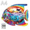 Lion Wooden Puzzle For Adults Animal Wooden Puzzles 3d Wooden Toys For Kids Jigsaw Concentration Education Toy Gifts