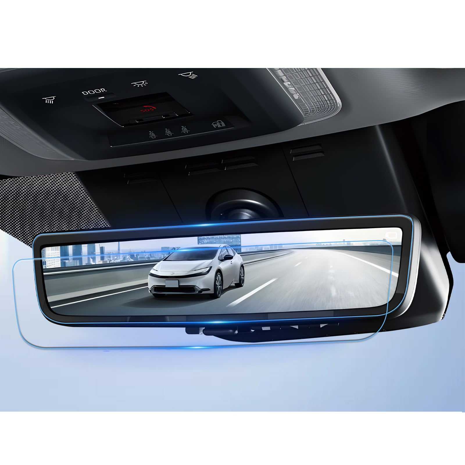 

ruiya Пленочная AR Защитная пленка для цифрового зеркала заднего вида, новая, специально для Toyota Prius 60 серии, аксессуар для видеорегистратора Prius 60