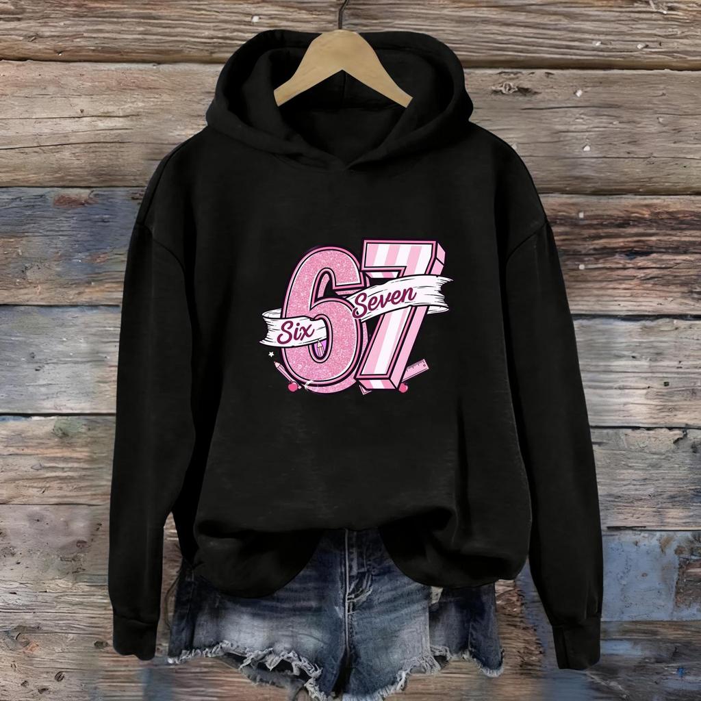 Women's Fashion Daily Versatile Casual Sweatshirts Long Sleeve Hooded Top Sweatshirts