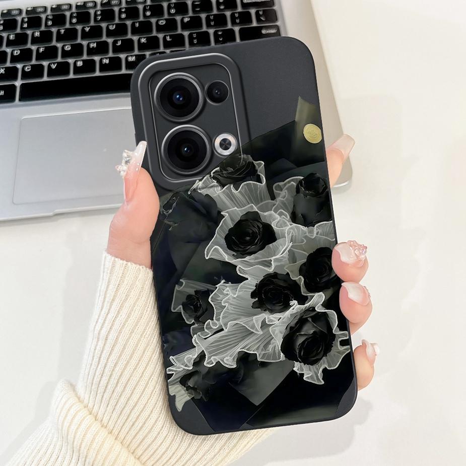 For Oppo Reno 13 Pro 5G Case CPH2697 Luxury Fashion Candy Painted Cover Soft TPU Phone Case For Oppo Reno 13 Reno13 Pro 5G Shell