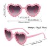 Retro Heart-Shaped Kids Daisy Sunglasses 3-18 Years Vintage Flower Sun Glasses Sun Protection Outdoor Eyewear for Boys Girls