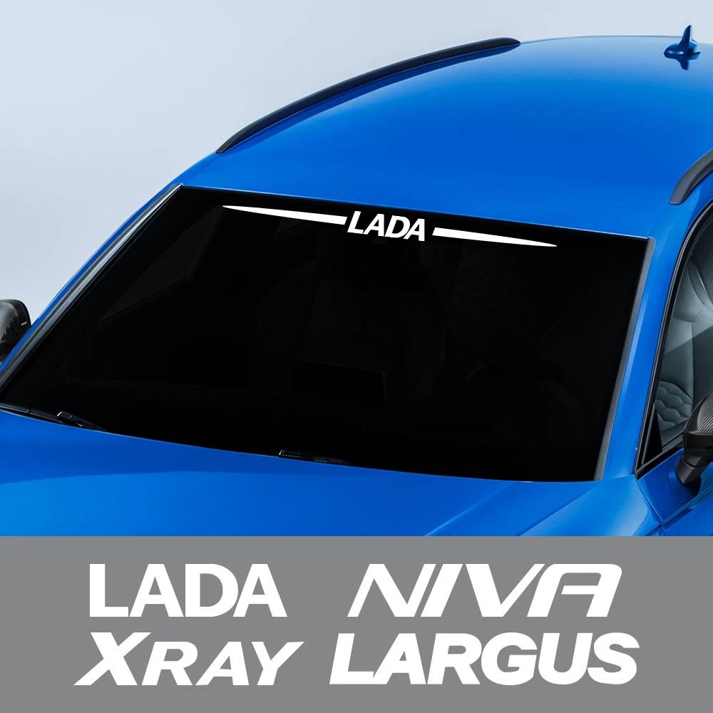 Car Whole Body Trim Sticker Auto Tuning Accessories Vinyl Decal Graphics Window Winshield Decotaion For Lada LARGUS NIVA XraySS12
