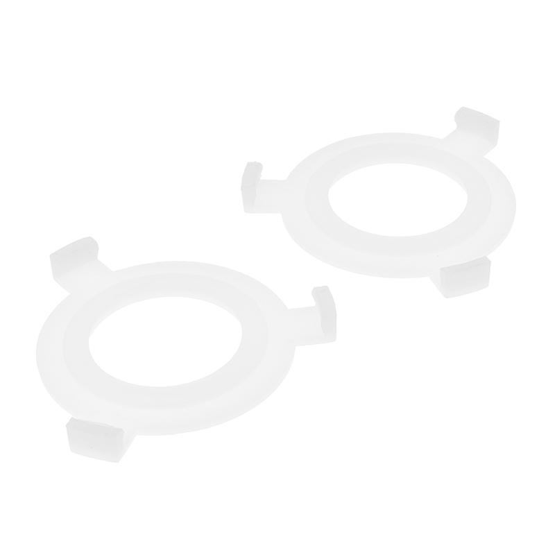 White Lamp Covers Accessories 5Pcs Lamp Shade For E27 To E14 Light Shades Socket Reducing Ring Adapter Washer