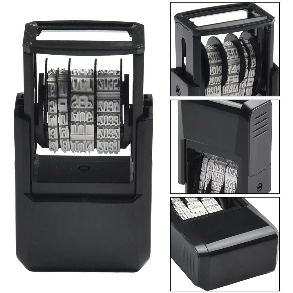 Date Stamp Replacement Part for Trodat Self Inking Rubber Stamp Model 4810 with 20x3 8mm Imprinting Area Fits 6/4910(P4) Pads