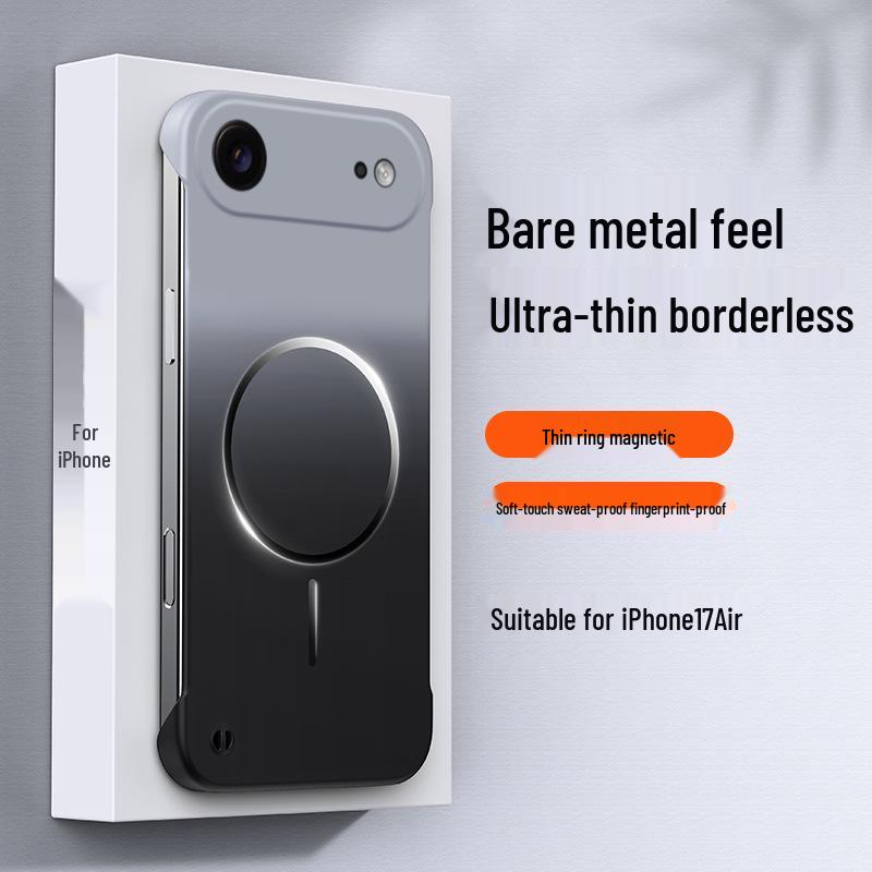 

iPhone Air Gradient Magnetic Adsorption Case: Ultra-Thin, Skin-Feel, Half-Wrap, Cooling Design for Apple 17 Pro iPhone 17