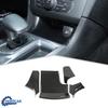 Center Gear Shifter Storage Box Decor Cover Trim for Dodge Charger Carbon Fiber