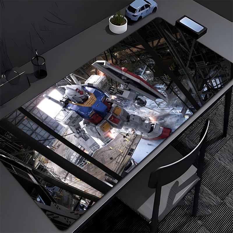 Mechanical Warrior RX-78-2 Gundam Mouse Pad Big Size Desk Mat Keyboard Desk Mat Gaming Mouse Pad Computer Accessories Mousepad
