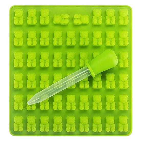 Forma na gumu Nepřilnavá forma na medvídky bez BPA