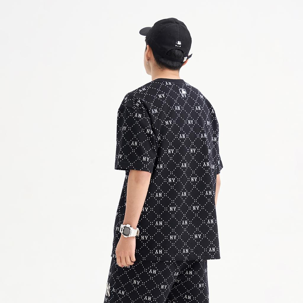 New MLB New York Yankees T Shirt Unisex Black 3ATSM0533-50BKS