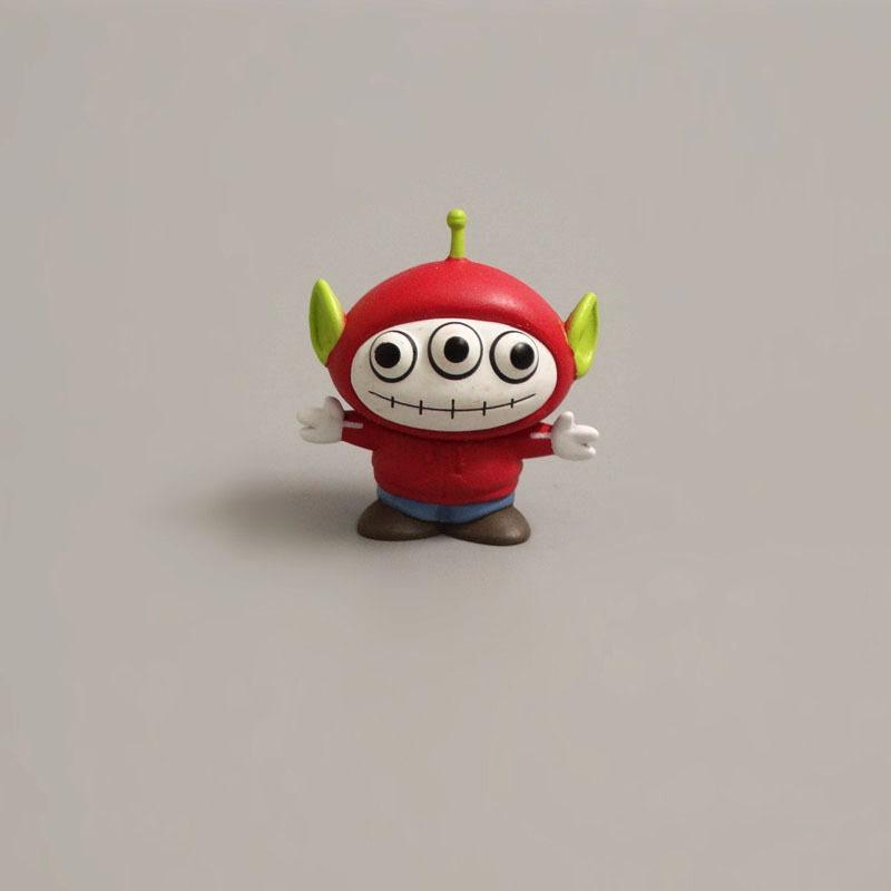 8pcs/set Toy Story Anime Figure Adorable Green Aliens Action Figure Mini Model Decoration Collection Toy Doll Present