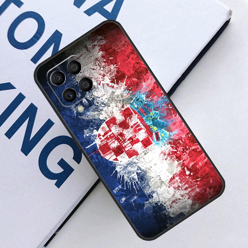 Croatia Flag For Samsung Galaxy M16 M06 M33 M13 M35 M53 M11 M21 M31 M55 M15 M14 M34 M54 M12 M32 M52 Case