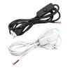 5Pcs USB Male USB Extension Cable 5V ON OFF Switch Cable  for USB Fan Desk Light