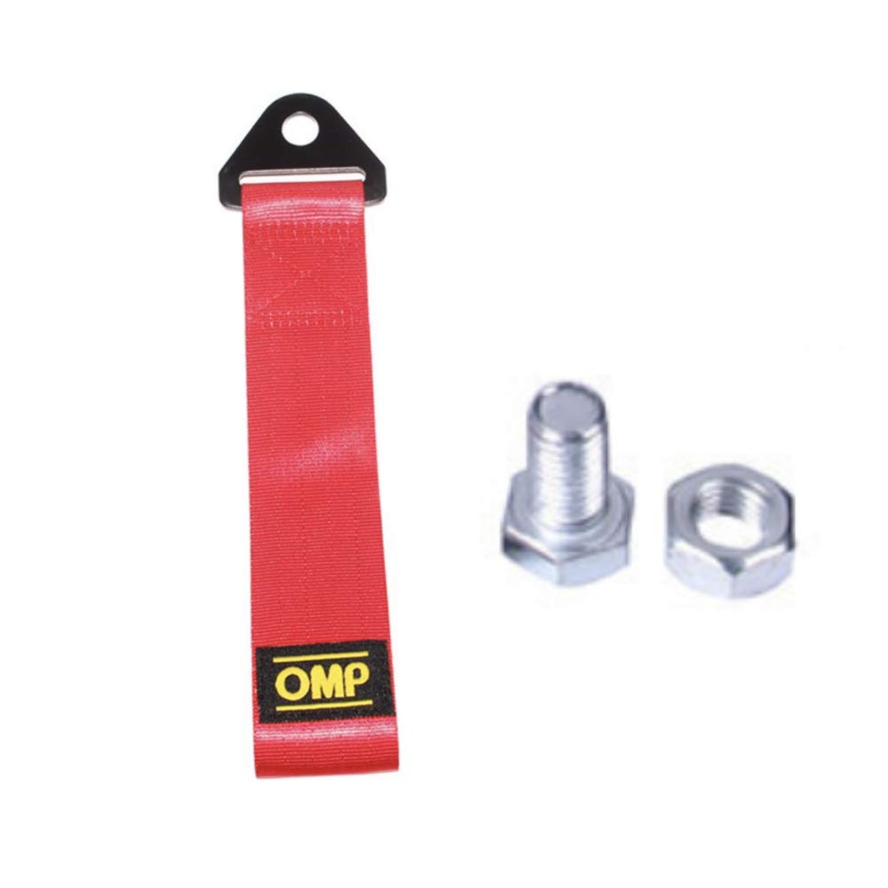 

Высокопрочный буксировочный ремень на болтах Универсальный буксировочный крюк Синий ремень Буксировочный крюк для гонок One size синий