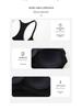 White Cropped Strappy Top with Built-in Bra Pads - No Bra Needed, Versatile Women's Vest