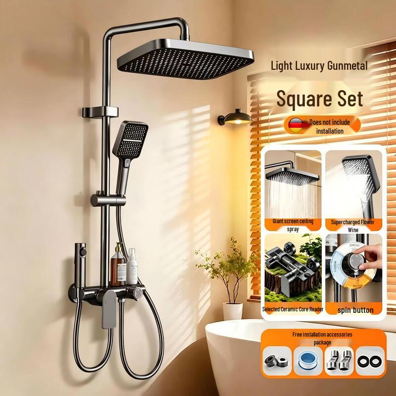 Shengbei All-Copper Shower Faucet Set