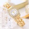 Women  Luxury Quartz Watch Vintage Diamond Stainless Steel Reloj Mujer Girls Clock Ladies Wristwatch